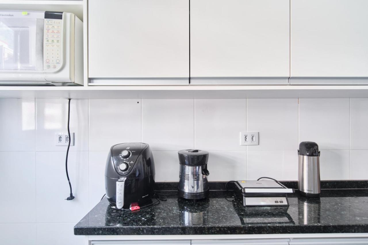 Apartamento A 100 Metros Da Praia, Bem Localizado, Com Ar Condicionado E Wi-Fi -23 - Edificio Lenamar II Убатуба Екстер'єр фото